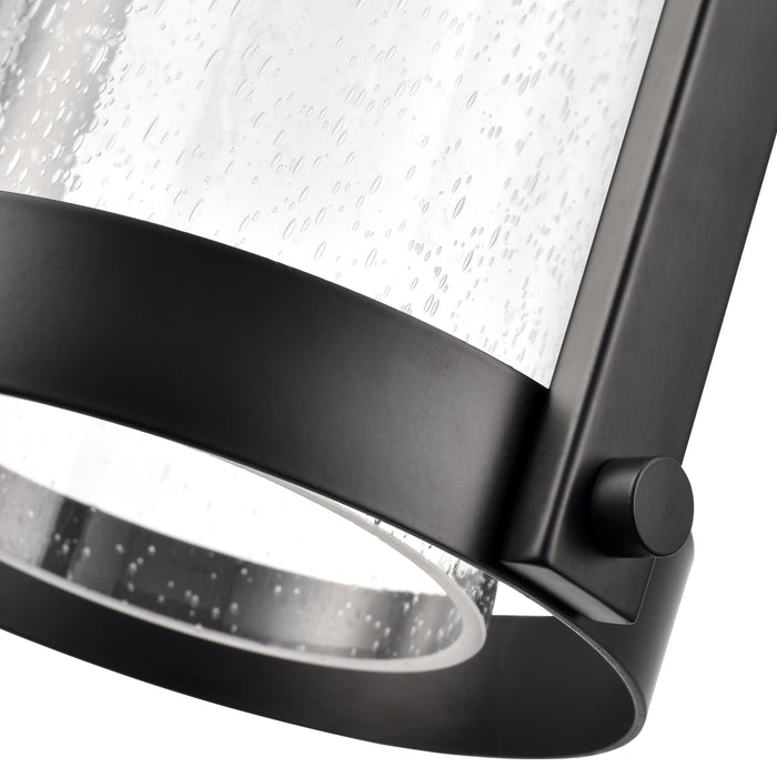20'' Luxio Powder Coated Black 1 Light Hanging Lantern
