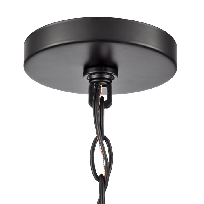 20'' Luxio Powder Coated Black 1 Light Hanging Lantern