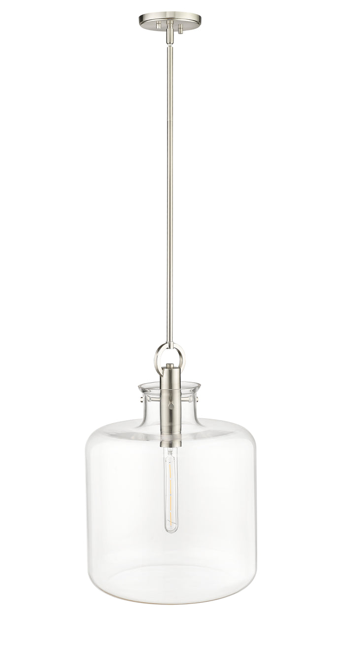 20.2'' Hayloft Brushed Nickel 1 Light Pendant