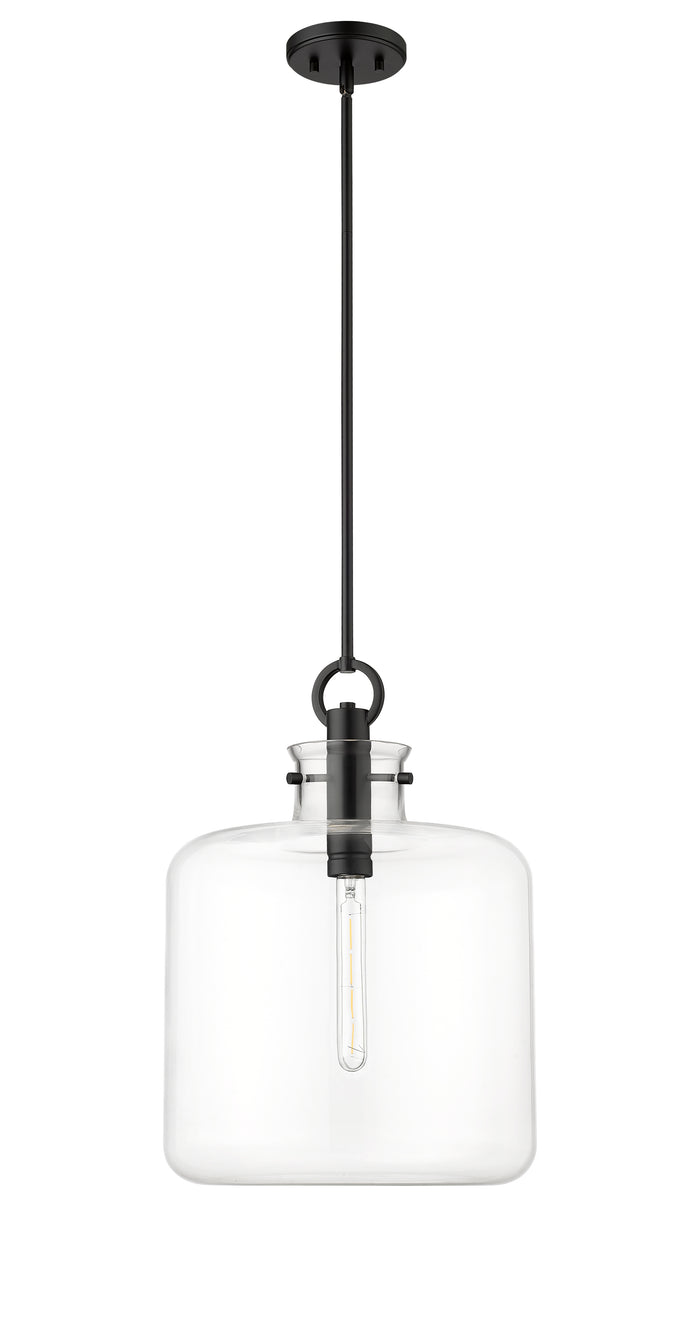 20.2'' Hayloft Matte Black 1 Light Pendant