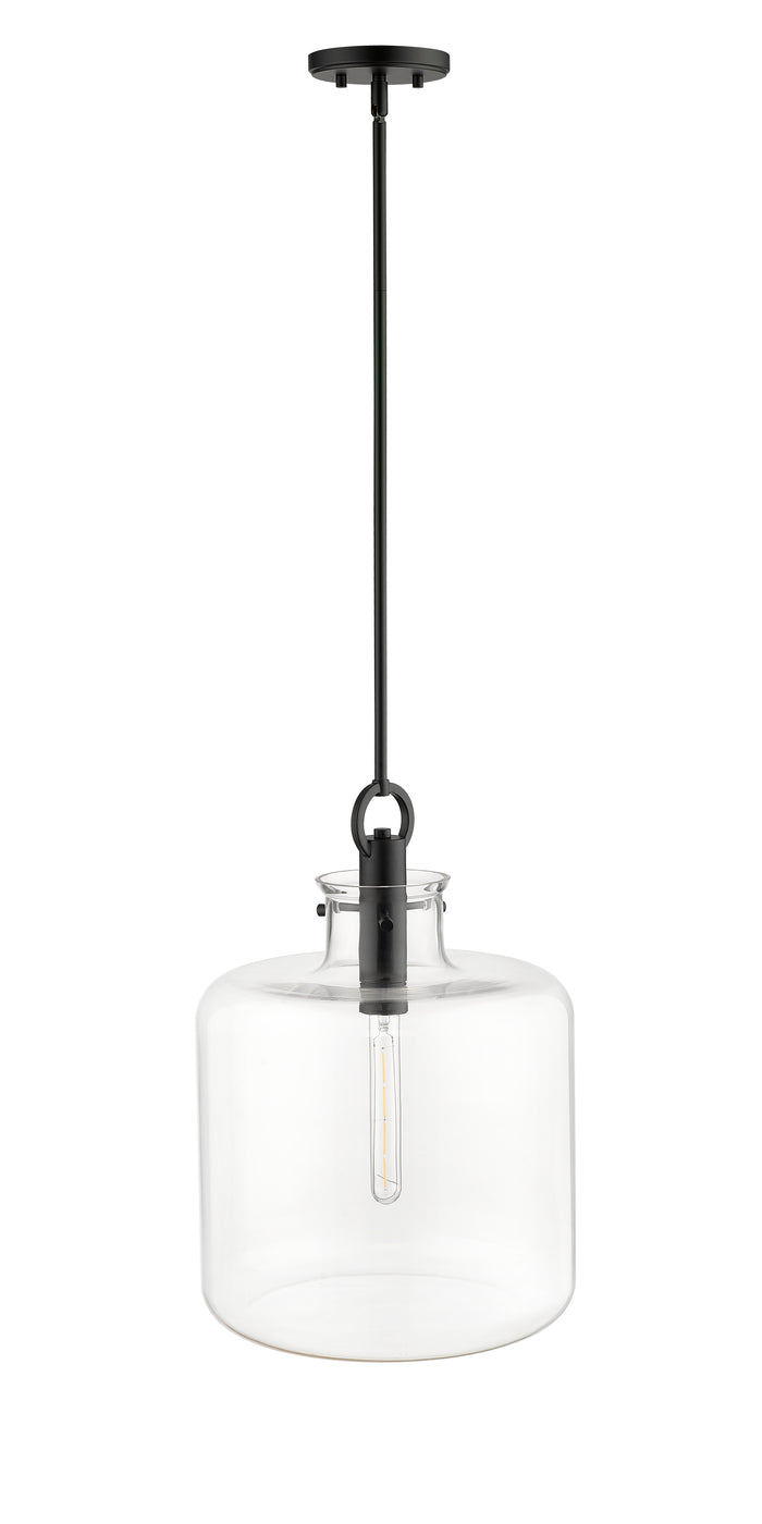 20.2'' Hayloft Matte Black 1 Light Pendant