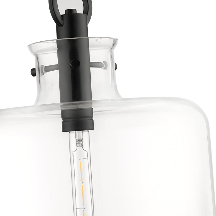 20.2'' Hayloft Matte Black 1 Light Pendant