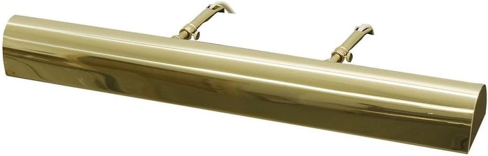 21-inch Classic Traditional Polished Brass in-Line Hi-Lo Switch Plug-In Picture Light