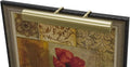 21-inch Classic Traditional Satin Brass in-Line Hi-Lo Switch Plug-In Picture Light