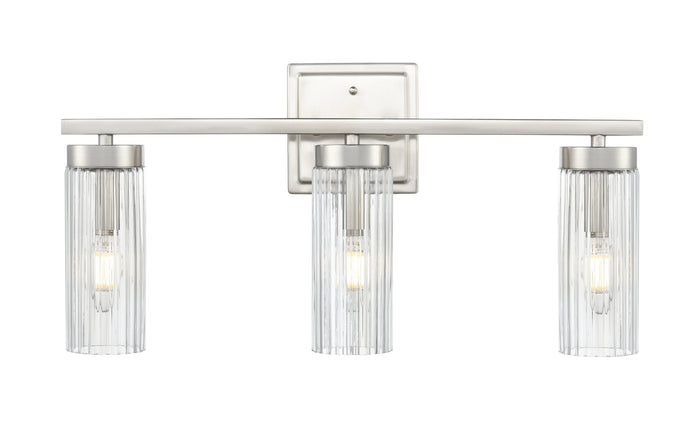 21'' Iversen Brushed Nickel 3 Light Bath Vanity