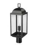 21.25'' Beaufort Powder Coated Black 1 Light Post Lantern