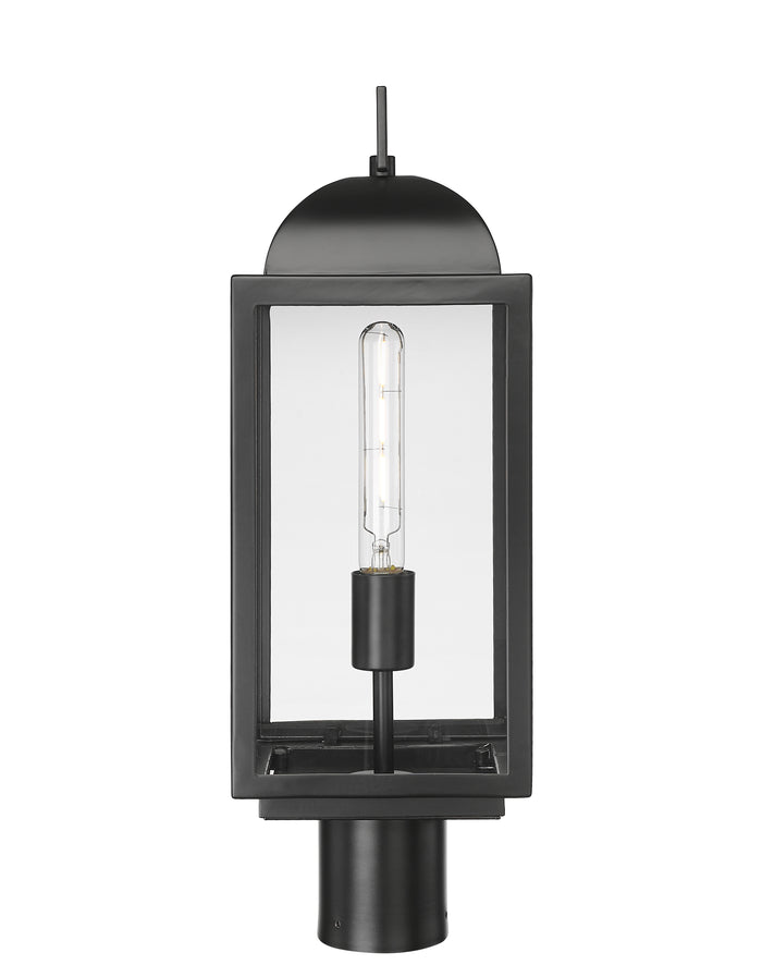 21.25'' Beaufort Powder Coated Black 1 Light Post Lantern