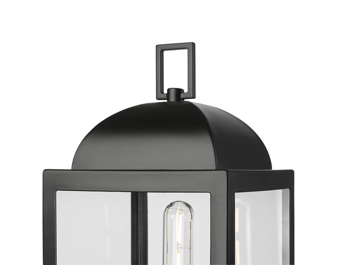 21.25'' Beaufort Powder Coated Black 1 Light Post Lantern