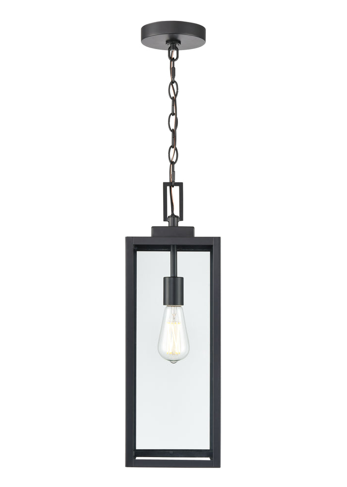 21.5'' Atless Powder Coated Black 1 Light Hanging Pendant