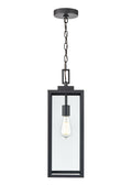 21.5'' Atless Powder Coated Black 1 Light Hanging Pendant
