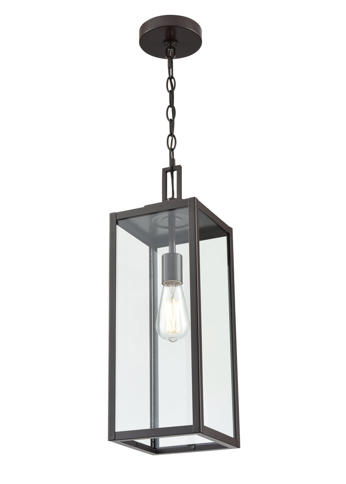 21.5'' Atless Powder Coated Bronze 1 Light Hanging Pendant