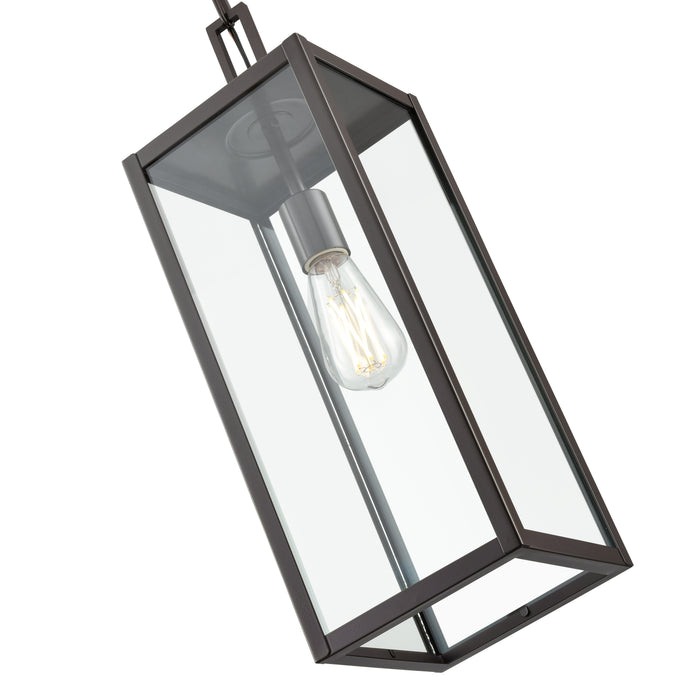 21.5'' Atless Powder Coated Bronze 1 Light Hanging Pendant