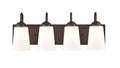 21.5'' Ivey Lake Rubbed Bronze 4 Light Bath Vanity