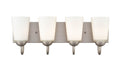 21.5'' Ivey Lake Satin Nickel 4 Light Bath Vanity