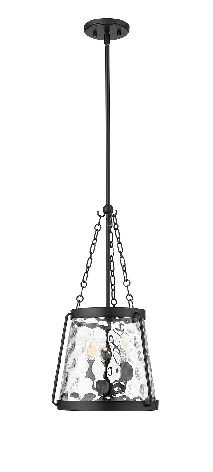 21.63'' Adabella Matte Black 3 Light Pendant