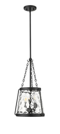 21.63'' Adabella Matte Black 3 Light Pendant