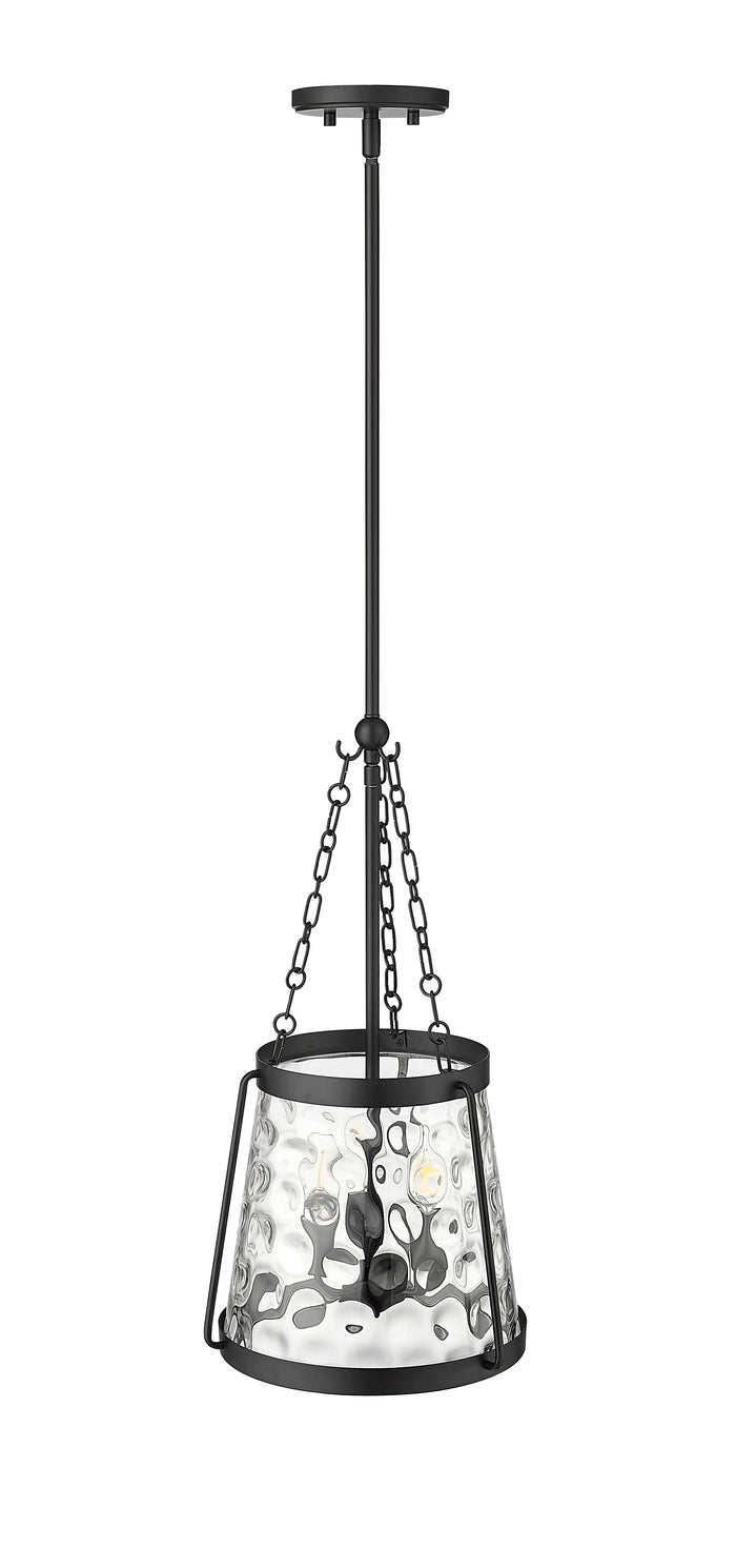 21.63'' Adabella Matte Black 3 Light Pendant