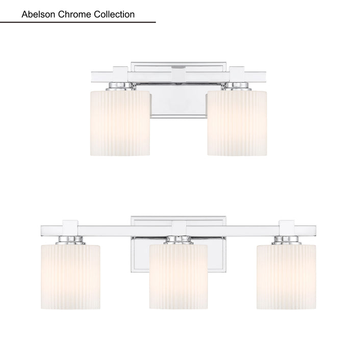 22'' Abelson Chrome 3 Light Bath Vanity