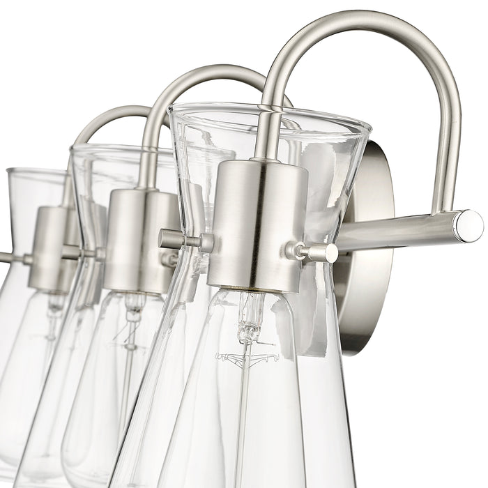22'' Camellia Brushed Nickel 3 Light Bath Vanity