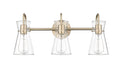 22'' Camellia Modern Gold 3 Light Bath Vanity