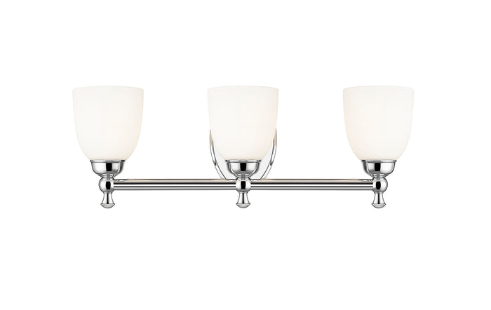 22''  Chrome 3 Light Bath Vanity