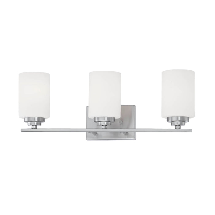 22'' Durham Satin Nickel 3 Light Bath Vanity