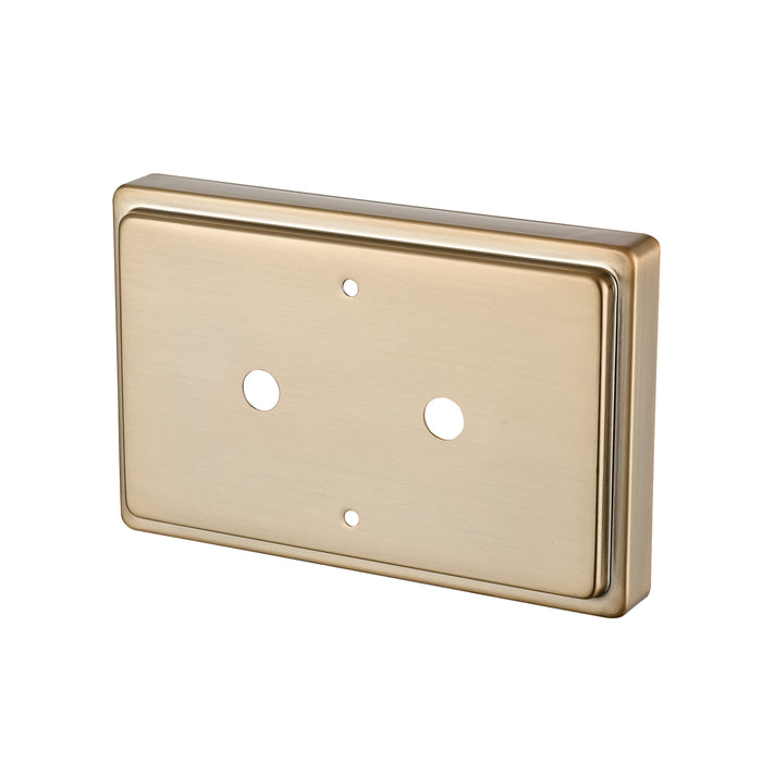 22-inch Verlana Modern Gold 3-Light Clear Glass Bathroom Vanity Light