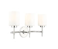 22'' Keylee Polished Nickel 3 Light Bath Vanity