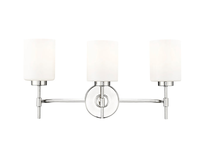 22'' Keylee Polished Nickel 3 Light Bath Vanity