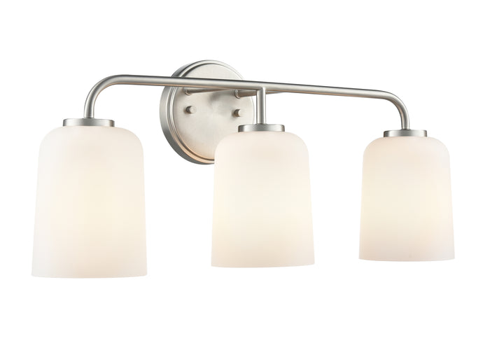 22'' Laphia Brushed Nickel 3 Light Bath Vanity