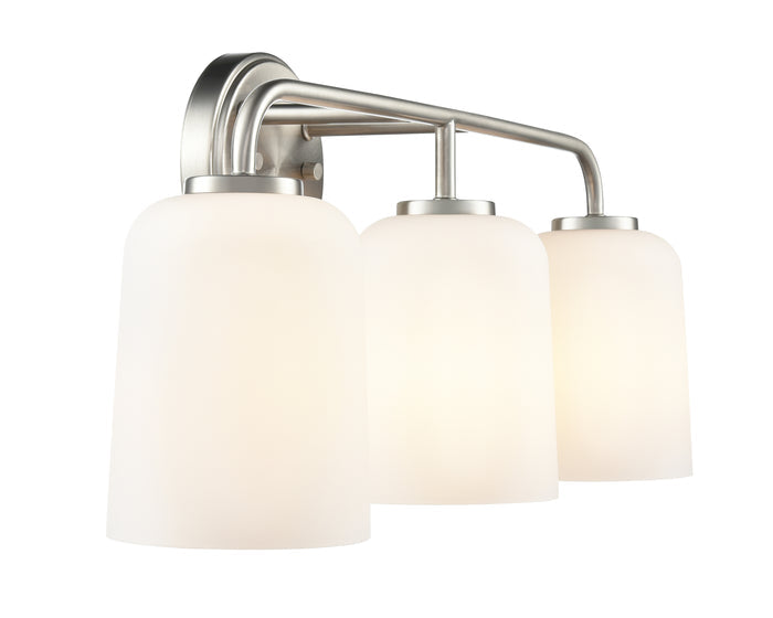 22'' Laphia Brushed Nickel 3 Light Bath Vanity
