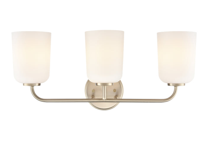 22'' Laphia Modern Gold 3 Light Bath Vanity
