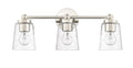 22'' Lauryn Polished Nickel 3 Light Bath Vanity