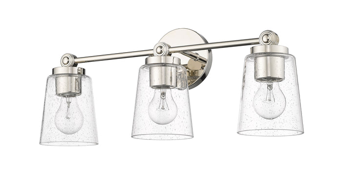 22'' Lauryn Polished Nickel 3 Light Bath Vanity