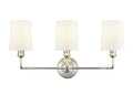 22'' Leena Polished Nickel 3 Light Bath Vanity