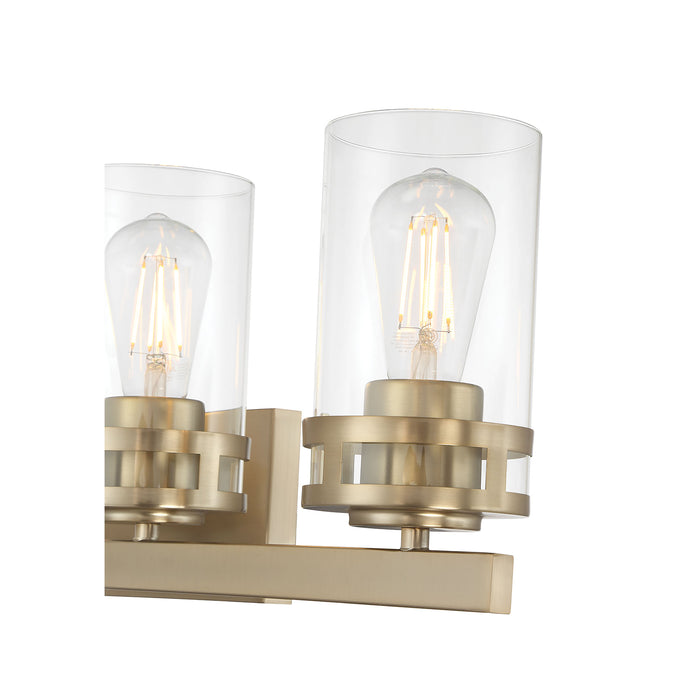 22'' Lunden Modern Gold 3 Light Bath Vanity