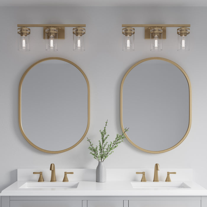 22'' Lunden Modern Gold 3 Light Bath Vanity