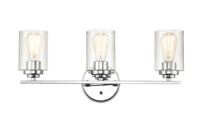22'' Moven Chrome 3 Light Bath Vanity