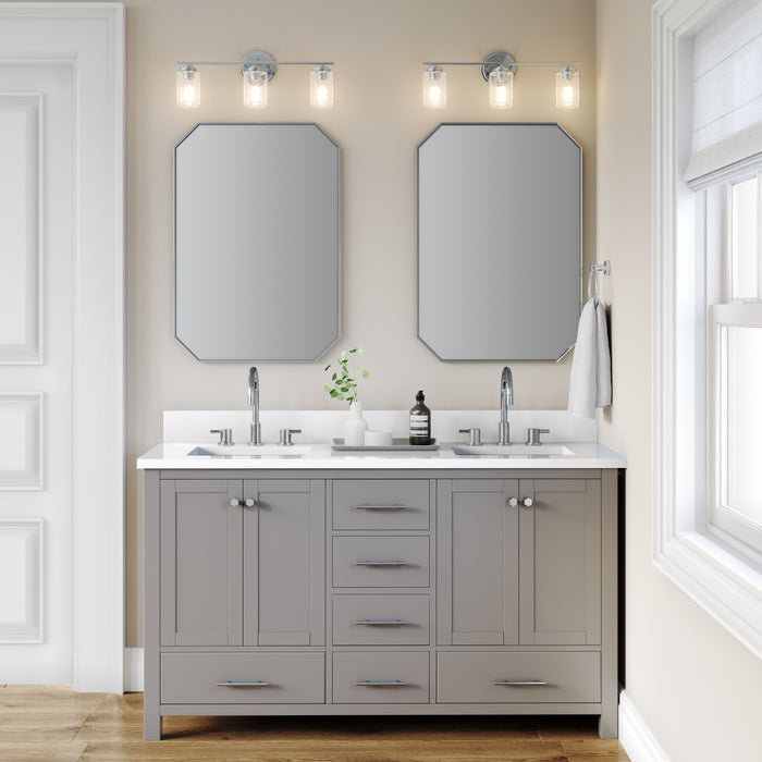 22'' Moven Chrome 3 Light Bath Vanity