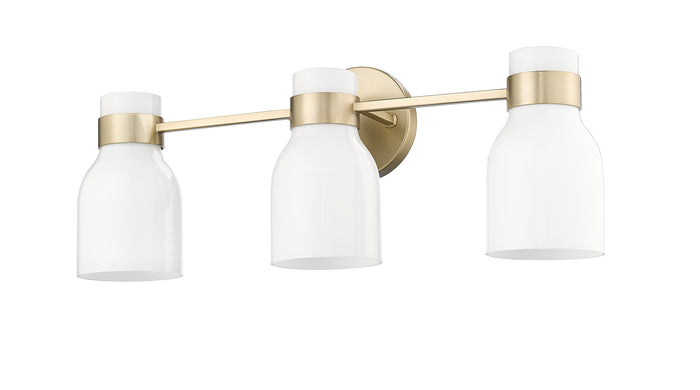 22.4'' Corella Modern Gold 3 Light Bath Vanity