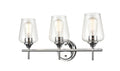 22.5'' Ashford Chrome 3 Light Bath Vanity