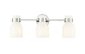 22.5'' Corella Polished Nickel 3 Light Bath Vanity