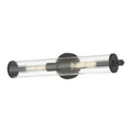 22.75'' Cylora Matte Black 2 Vanity Light