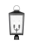 22.75'' Devens Powder Coated Black 2 Light Post Lantern