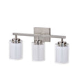 22.75-inch 3-light Brushed Nickel Vanity Light