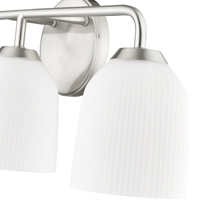 22.75'' Norah Brushed Nickel 3 Light Bath Vanity