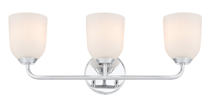 22.75'' Norah Chrome 3 Light Bath Vanity