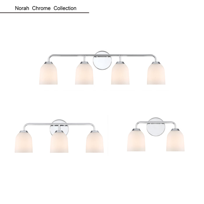 22.75'' Norah Chrome 3 Light Bath Vanity