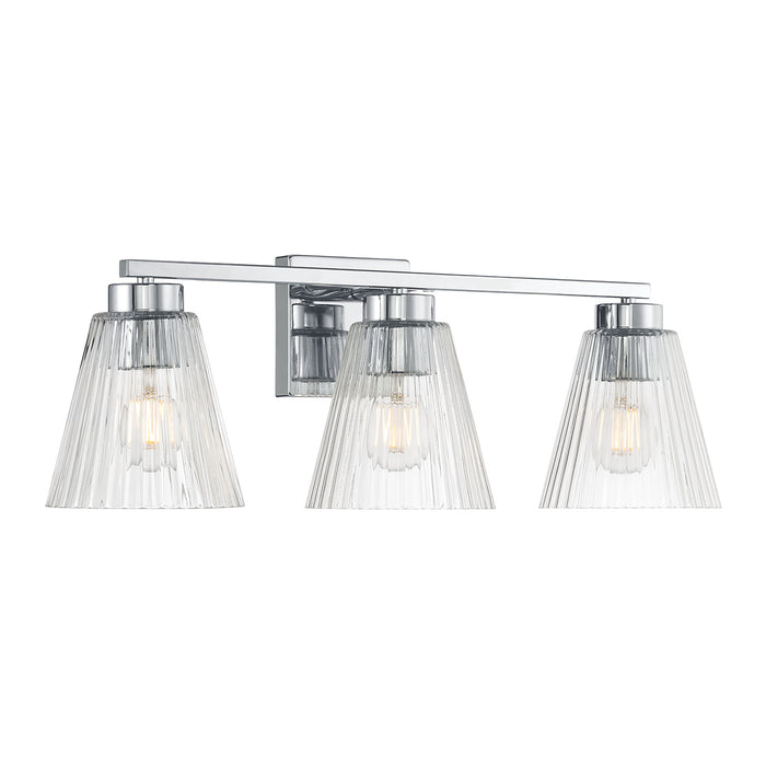 22.75'' Riville Chrome 3 Light Bath Vanity