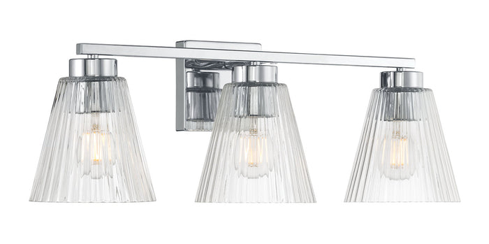 22.75'' Riville Chrome 3 Light Bath Vanity